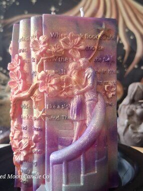 Love Story Three Wick Pillar Candle